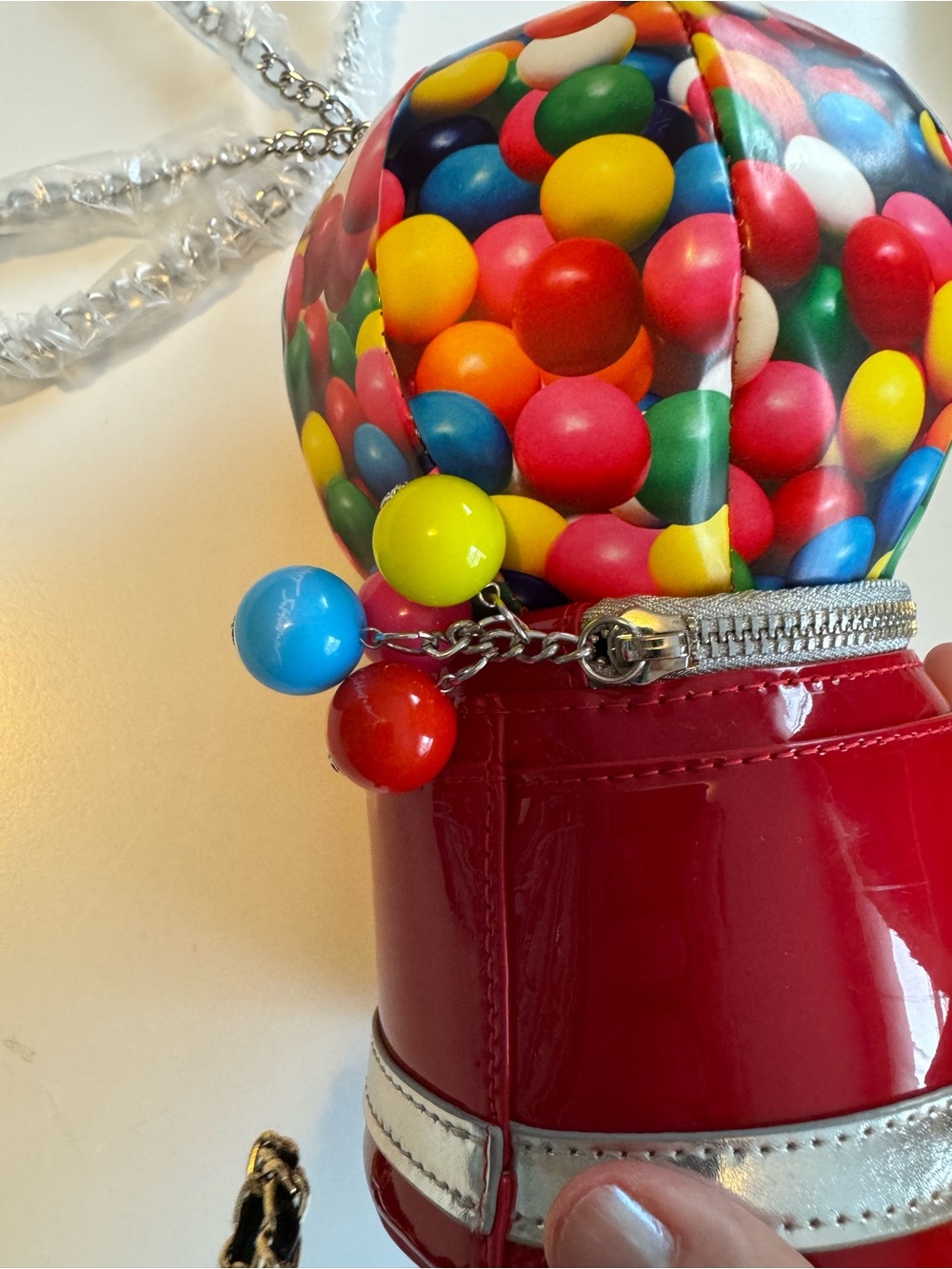 Betsey Johnson Kitsch Bubble or Nothing Crossbody Bag GUMBALL MACHINE new kawaii - Picture 11 of 14